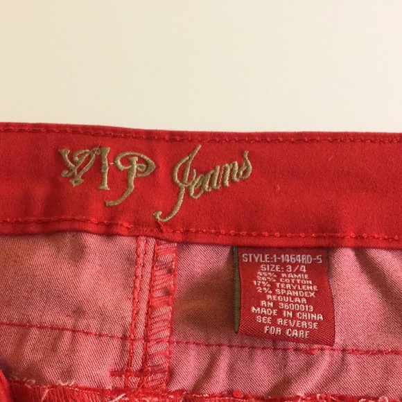 Red jeans - Picture 3 of 3